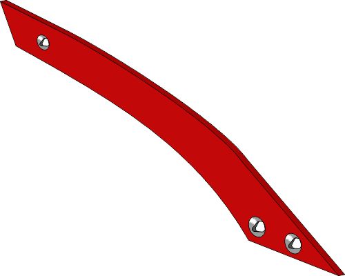 Moldboard-lamel - højre