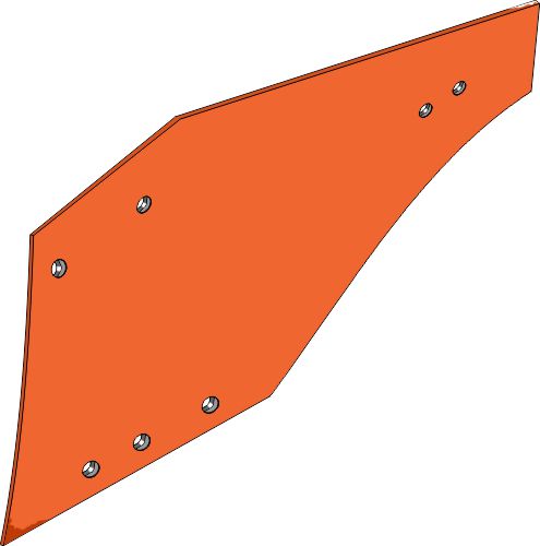 Moldboard one-piece - left