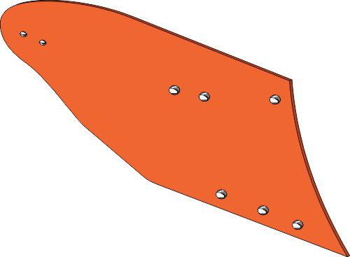 Yksiosainen kyntöaura - oikea