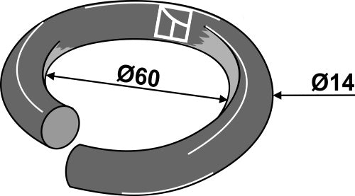 Net ring Ø90
