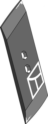 Vändbar spets M1010 – vänster