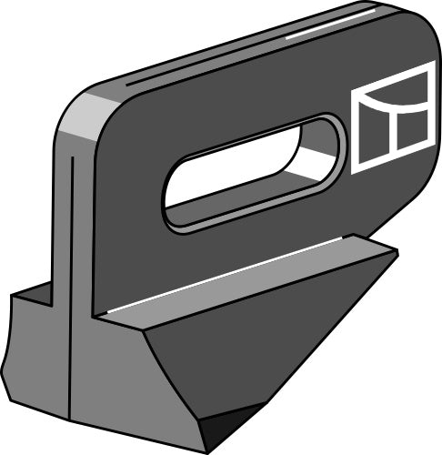 Valettu kantapää - oikea/vasen