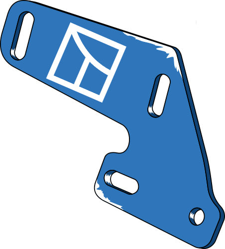 Fäste för sopbräda - höger