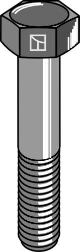 Sexkantskruv med metrisk fin gänga – M14x1,5X50 – 12,9
