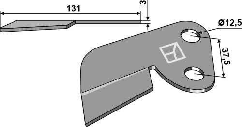 Skraber - højre model