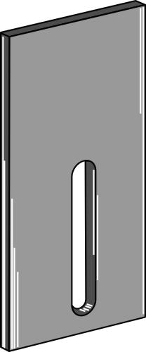 Skrape for pakkeruller