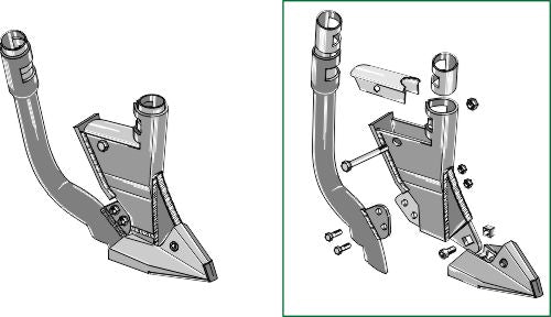 Frødeling for 47° og 50° C-skaft