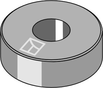 Distance bush 15xØ16,5xØ51,5