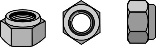 Itselukittuva mutteri M16x1,5