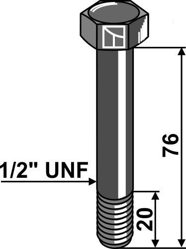 Bolt - 1/2''