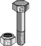 Hexagon Bolt M16x2x130 with self-locking nut