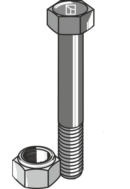 Pultti itselukittuvalla mutterilla - 7/16''UNF