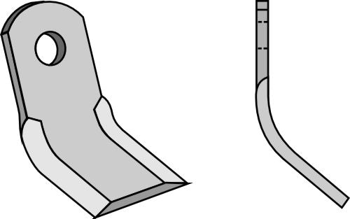 Y-blade 130x60mm