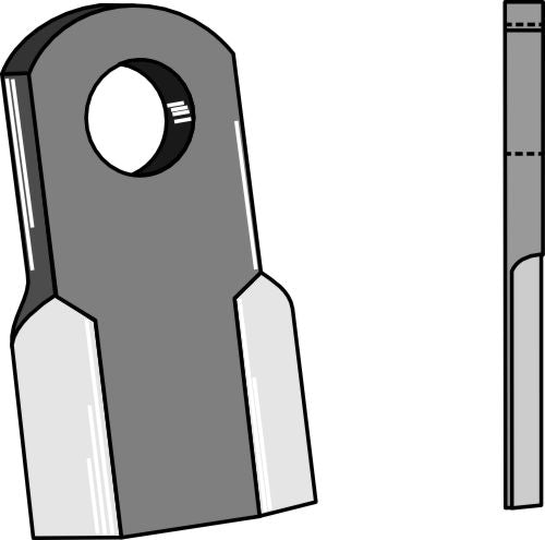 Straight blade 111x40mm