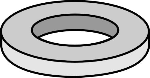 Washer Ø50x4xØ25,5