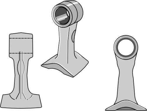 Pruning hammer 62x38,5mm