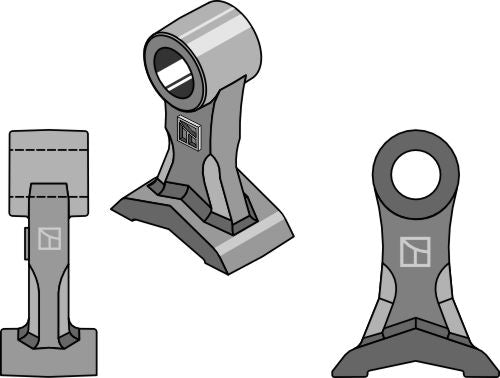 Pruning hammer 45x38mm