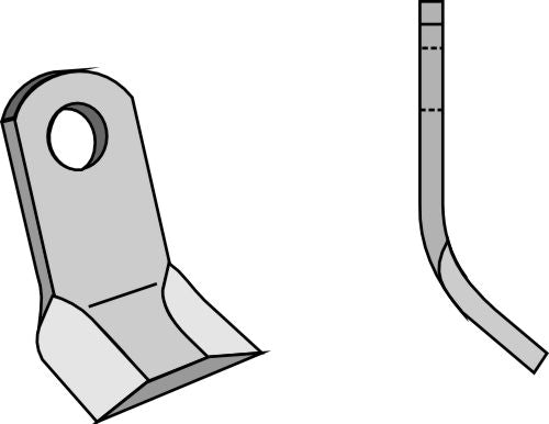 Y-terä 120 x 60 mm