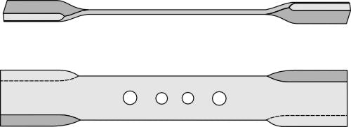 Mover-blade 690mm - left