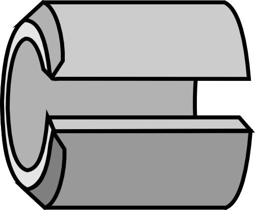 Clamping bush 14xØ13xØ16,5