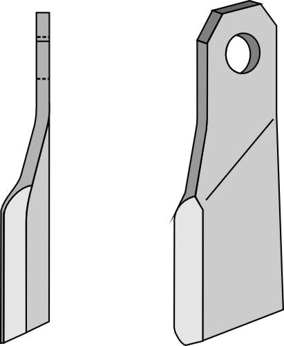 Flail 240x80mm - right
