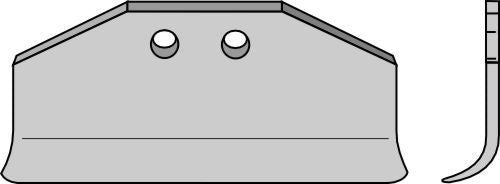Skift klinge 150x60mm