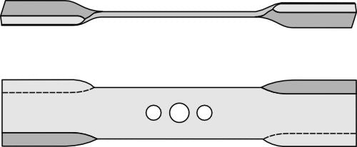 Mover-blade 475mm - left