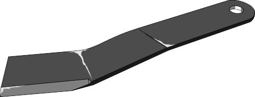 Flytteblad 620 mm - venstre