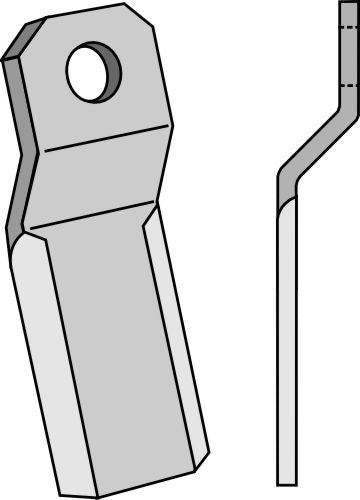 Comminution blade 360x100mm