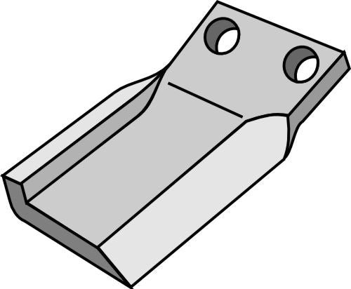 Replace blade 145x80mm, left