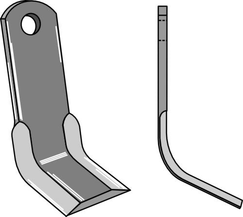 Y-blade 140x40mm