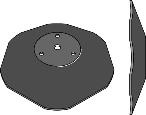 Cutting disc Ø310x5