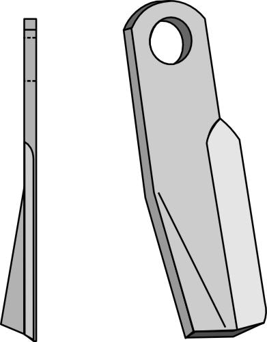 Flail 210x60mm - left