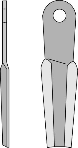 Flail 280x70mm - left