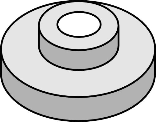 External bush 10xØ12,5xØ50