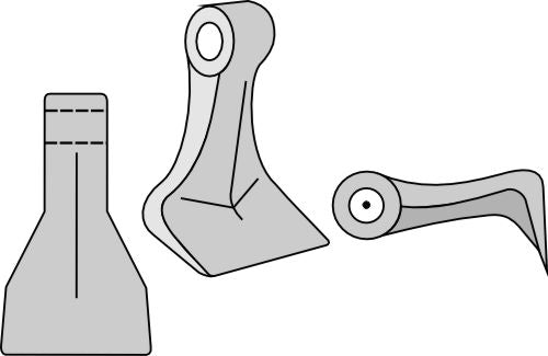 Pruning hammer 90x40mm