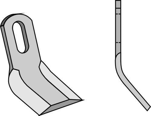 Y-blade 90x35mm