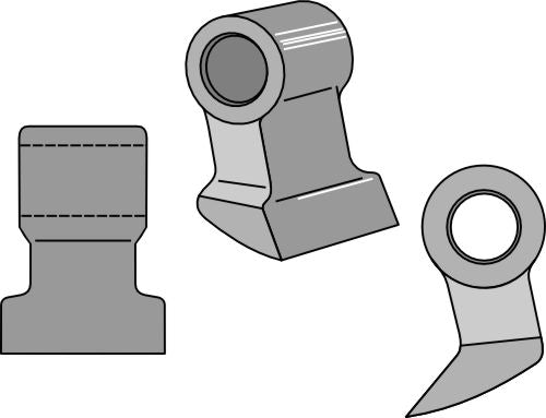 Pruning hammer 60x44mm