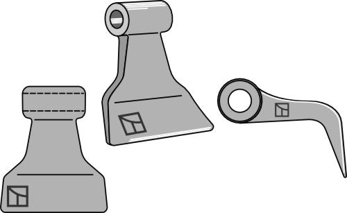 Karsimishammeri 79x40mm