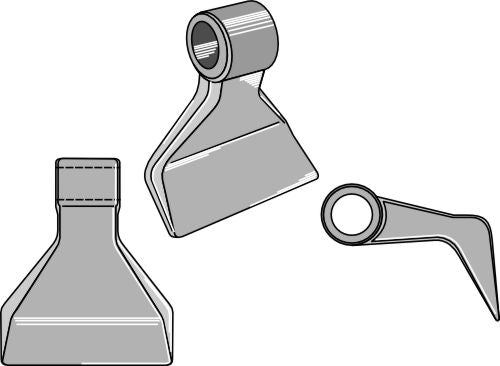 Beskärningshammare 120x40 mm