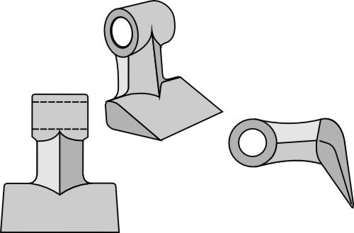 Beskæringshammer 103 x 54 mm