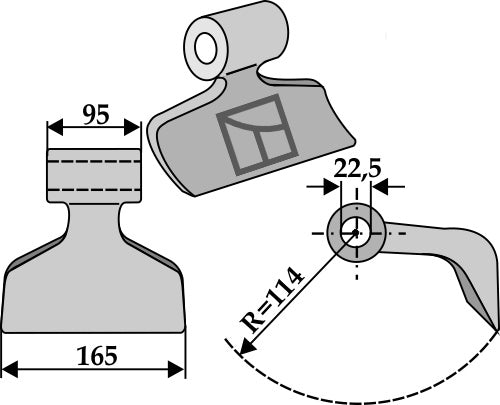 Pruning Hammer 165x95mm