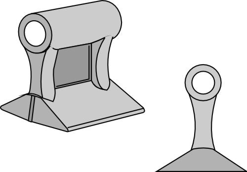 Beskæringshammer 71x80 mm