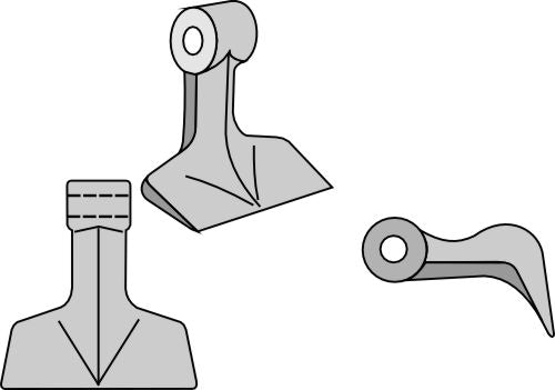 Beskärningshammare 105x43 mm