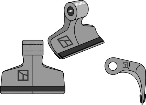Beskæringshammer 137x40 mm - PTA
