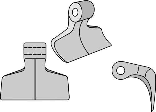 Beskæringshammer 137x40 mm