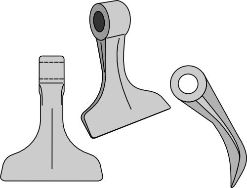 Beskæringshammer 120x30 mm
