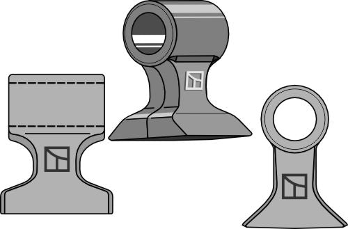 Pruning hammer 68x58mm
