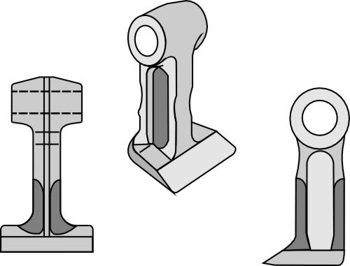 Pruning hammer 55x40mm
