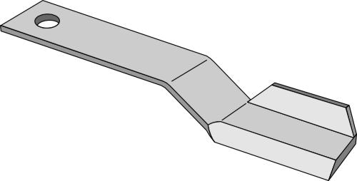 Mover-blade 650mm - left